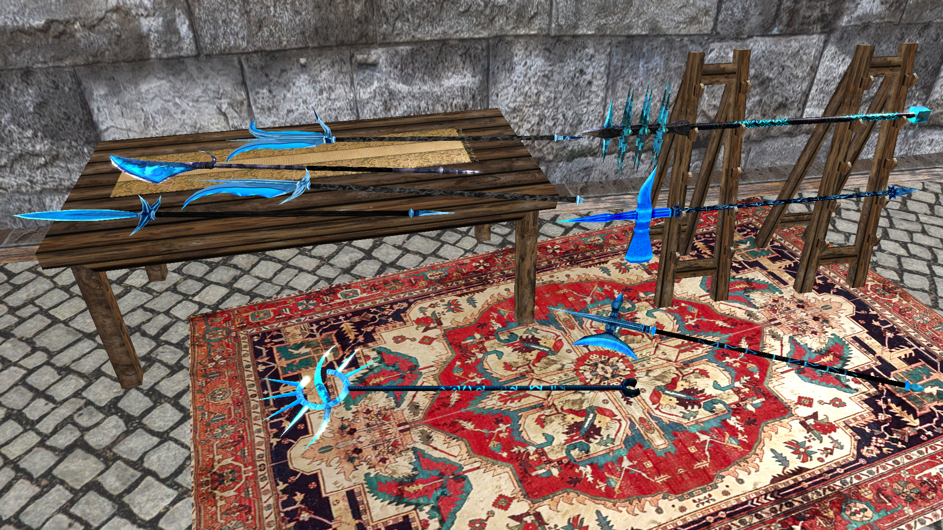 Frozen Polearm Skin Scroll Pack