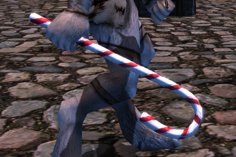 Candy Cane Skin Scroll