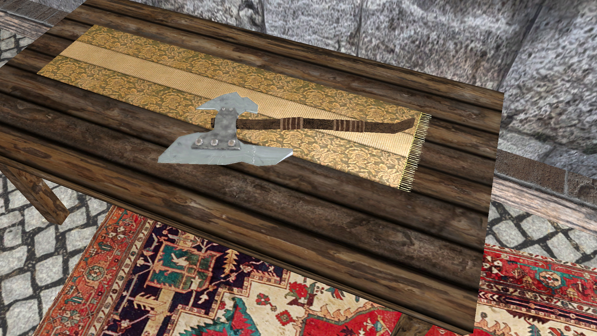 Dagun's Axe Skin Scroll