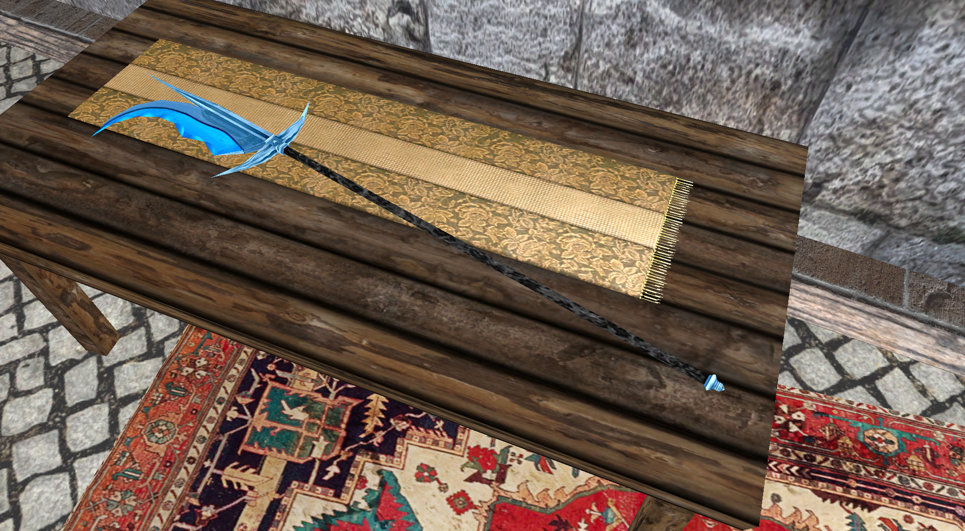 Frozen Guisarme Skin Scroll