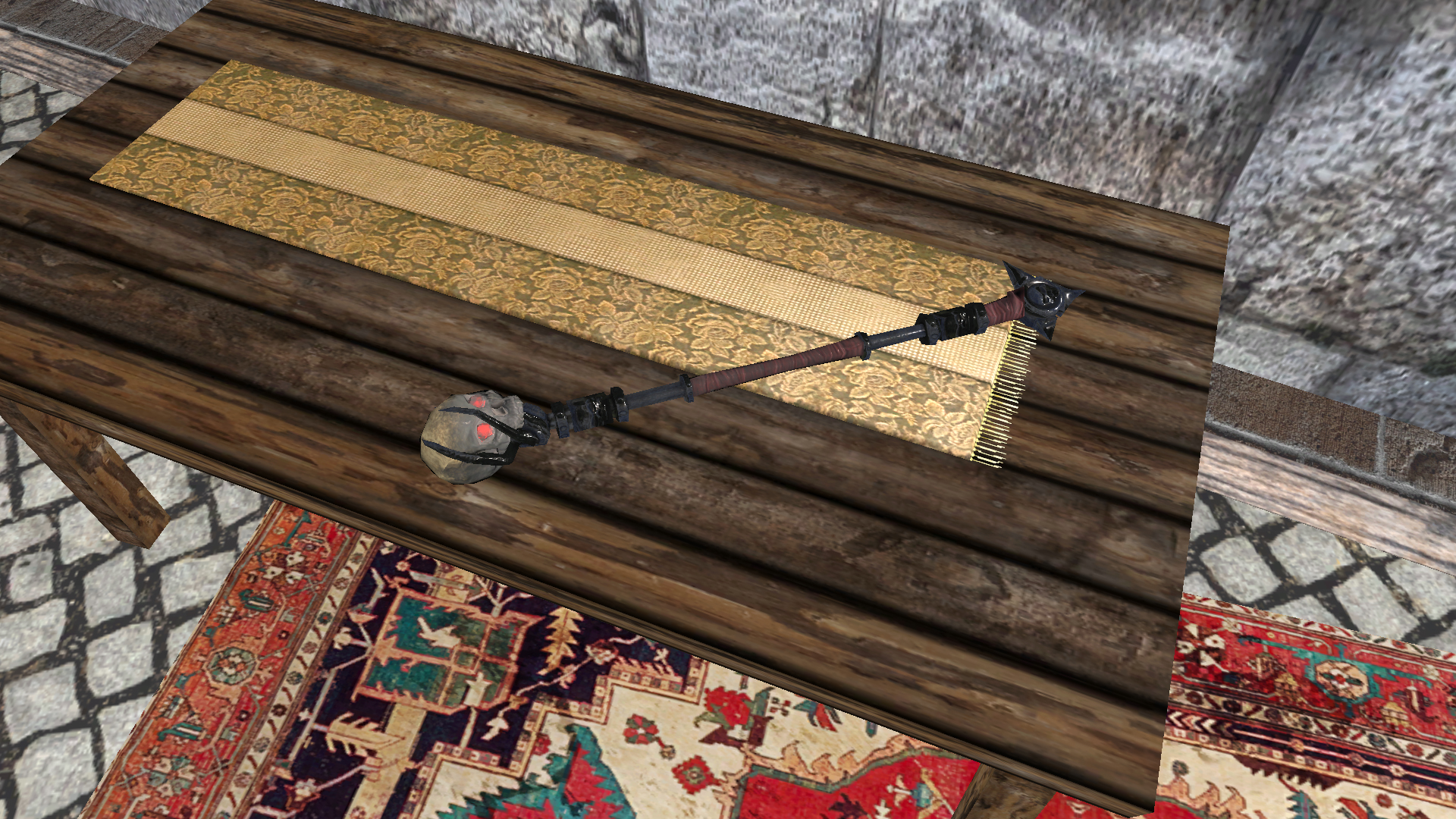 Skullstaff Skin Scroll