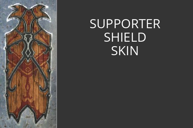 Supporter Shield Skin